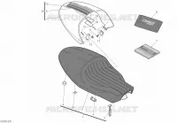 SELLE pour Ducati Scrambler 800 Cafe Racer 2019