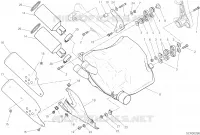 SILENCIEUX D'ECHAPPEMENT pour Ducati Scrambler 800 Cafe Racer 2019