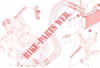 RADIATEUR D'HUILE pour Ducati Multistrada 1200 S TOURING D-AIR 2014