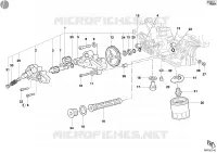 POMPE A HUILE - FILTRE  Multistrada ducati-moto 2003 Multistrada 1000 29