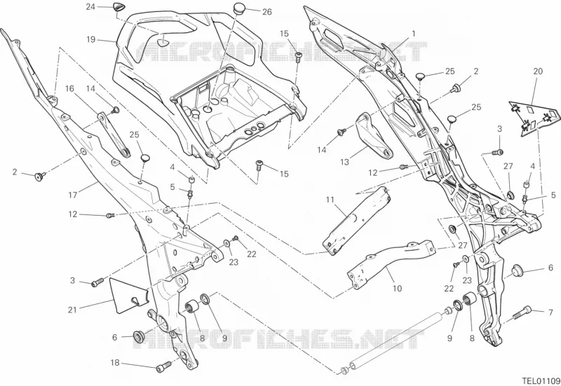 BOUCLE ARRIERE Ducati Moto Multistrada 2018 Multistrada 1260 ABS  Multistrada 1260 ABS