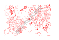DEMI CARTERS MOTEUR pour Ducati Monster 1200 2015