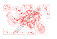 FAISCEAU ELECTRIQUE pour Ducati Monster 1200 2015