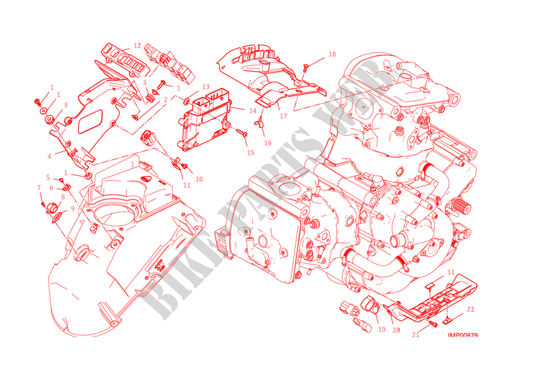 BOITIER CDI pour Ducati Monster 1200 2015