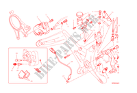 SYSTÈME DE FREIN ARRIERE pour Ducati Monster 1200 S 2015