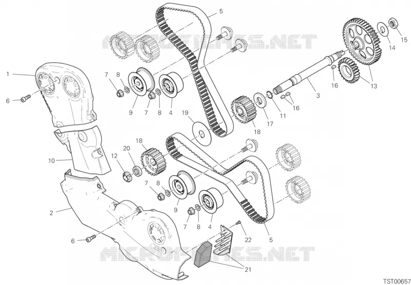 DISTRIBUTION Ducati Moto Multistrada 2020 Multistrada 950 S Touring  Multistrada 950 S Touring