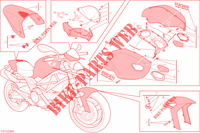 KIT ART pour Ducati Monster 696 ABS 2014