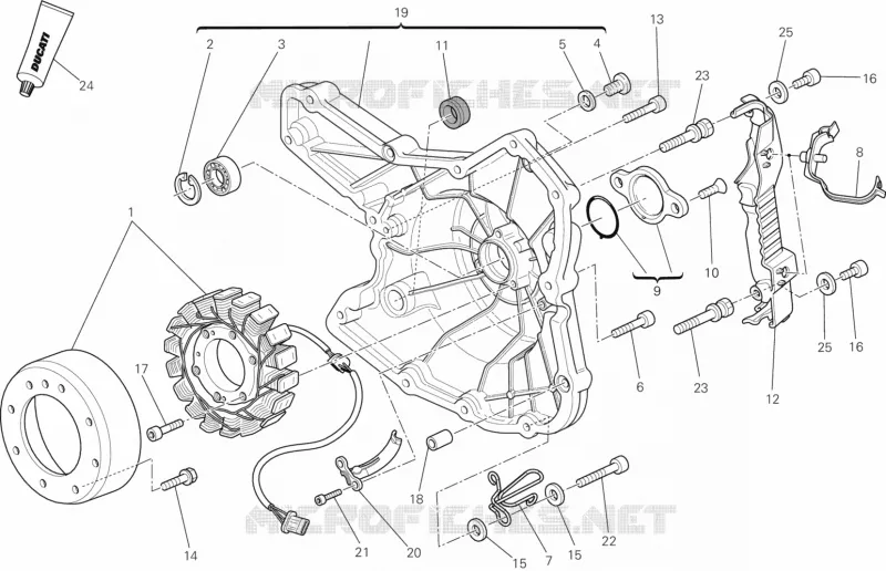 GENERATEUR Ducati Moto Monster 2014 Monster 696 ABS  Monster 696 ABS