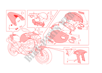 ART KIT pour Ducati Monster 696 2013