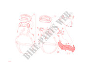 TABLEAU DE BORD pour Ducati Monster 696 2013