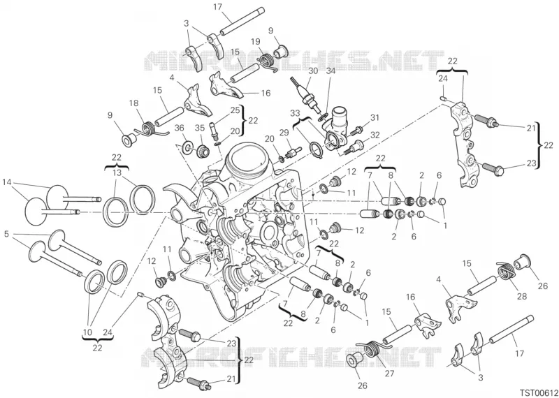 CULASSE HORIZONTALE Ducati Moto Multistrada 2020 Multistrada 1260 S Grand Tour  Multistrada 1260 S Grand Tour