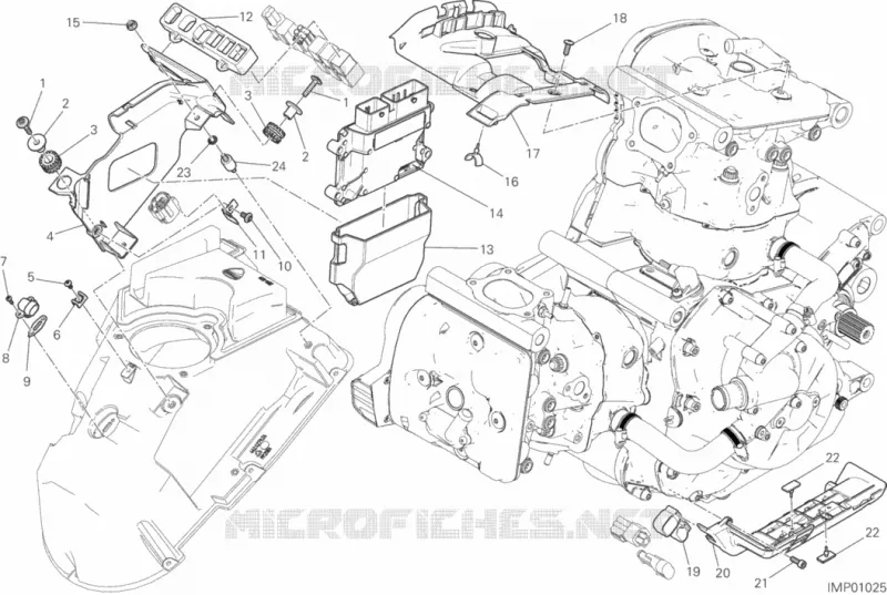 BOITIER CDI Ducati Moto Monster 2020 Monster 1200  Monster 1200