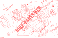 COUVERCLE / GENERATEUR pour Ducati Monster 659 LEARNER LEGAL (LAMs) 2020