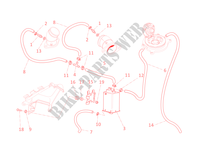 EVAPORATIVE EMISSION SYSTEM (EVAP) pour Ducati Monster 795 2012