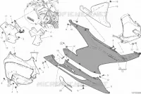 CARÉNAGE DROIT  Superbike ducati-moto 2020 PANIGALE V2 2337