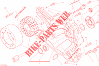 COUVERCLE / GENERATEUR pour Ducati Monster 797 2020