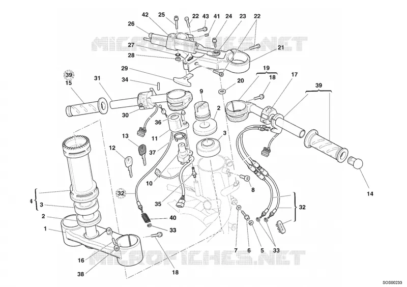 GUIDON Ducati Moto Superbike 2007 999 S AMA REPLICA  999 S AMA REPLICA