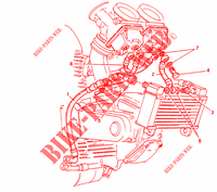 CHAUFFAGE CUVES CARBURATEUR (DM 024037) pour Ducati 900 SS 1991