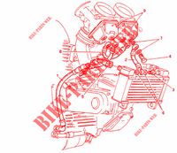 CHAUFFAGE CUVES CARBURATEUR (DM 009757) pour Ducati 750 SS 1991