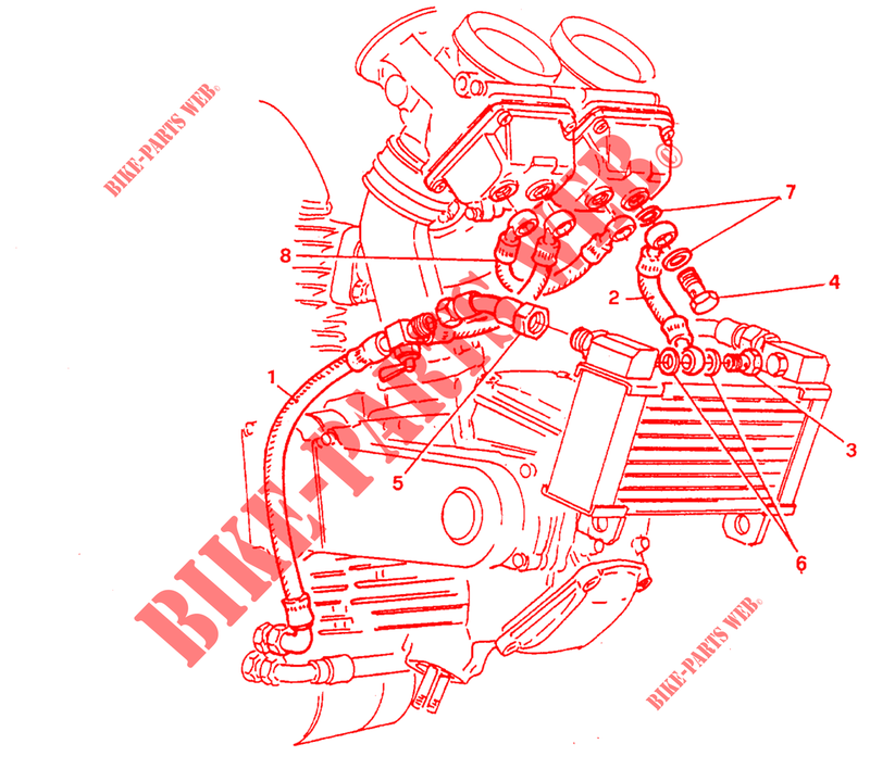 CHAUFFAGE CUVES CARBURATEUR (DM 024037) pour Ducati 900 SS 1992