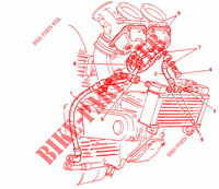 CHAUFFAGE CUVES CARBURATEUR (DM 009757) pour Ducati 750 SS 1993