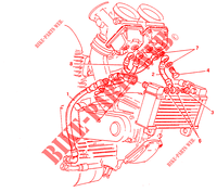 CHAUFFAGE CUVES CARBURATEUR (DM 024037) pour Ducati 900 SS 1994