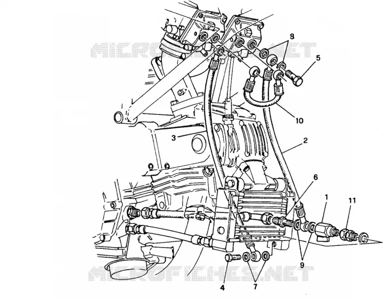 CHAUFFAGE CUVES CARBURATEUR (FM 024036) Ducati Moto Supersport 1994 900 SS  900 SS