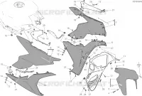 CARÉNAGES pour Ducati Supersport S 939 2019