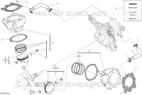 CYLINDRES   PISTONS pour Ducati Supersport S 939 2019