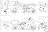 ETIQUETTE AVERTISSEMENT pour Ducati Supersport S 939 2019