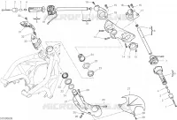 GUIDON ET COMMODOS pour Ducati Supersport S 939 2019