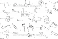OUTILS SPECIAUX POUR MAINTENANCE (MOTEUR) pour Ducati Supersport S 939 2019