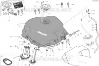 RESERVOIR D'ESSENCE pour Ducati Supersport S 939 2019