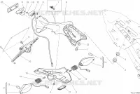 SUPPORT DE PLAQUE D'IMMATRICULATION pour Ducati Supersport S 939 2019
