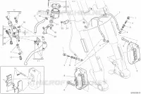 SYSTÈME DE FREIN AVANT pour Ducati Supersport S 939 2019