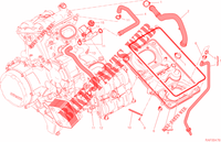 BOITE A AIR ET RENIFLARD D'HUILE pour Ducati 1199 PANIGALE R 2013