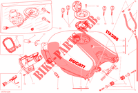 RESERVOIR D'ESSENCE pour Ducati 1199 PANIGALE R 2013