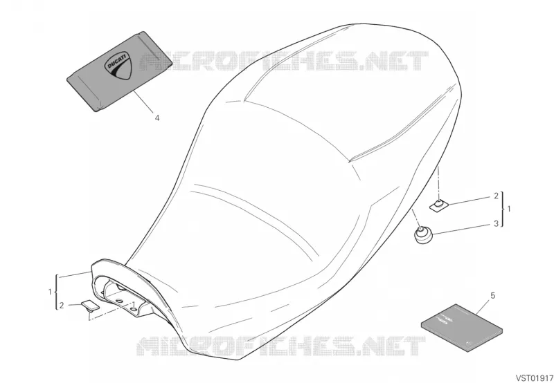 Sacoche De Selle Craftride Pour Ducati Diavel / 1260 / S - Modèle VG7 Noir - Neuf Avec Emballage