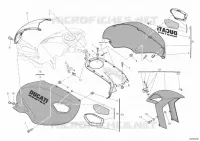 CARÉNAGES  Monster ducati-moto 2011 Monster 796 ABS 2316
