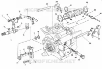 MECANISME DE SELECTION DE VITESSES pour Ducati 907 I.E. 1992
