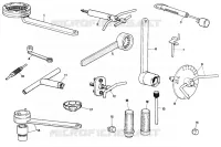 OUTILS D'ASSISTANCE pour Ducati 907 I.E. 1992