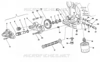 POMPE A HUILE   FILTRE pour Ducati 907 I.E. 1992