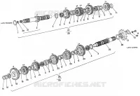 BOITE DE VITESSES pour Ducati 907 I.E. 1990