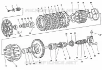 EMBRAYAGE (MODEL 1991) pour Ducati 907 I.E. 1990