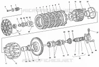 EMBRAYAGE (MODEL 1992) pour Ducati 907 I.E. 1990