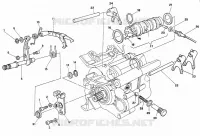 MECANISME DE SELECTION DE VITESSES pour Ducati 907 I.E. 1990