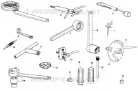OUTILS D'ASSISTANCE pour Ducati 907 I.E. 1990