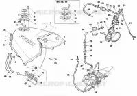 RESERVOIR D'ESSENCE pour Ducati 907 I.E. 1990