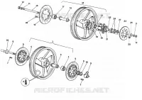 ROUES pour Ducati 907 I.E. 1990