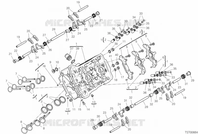 CULASSE AVANT Ducati Moto Superbike 2020 Panigale V4 1100  Panigale V4 1100